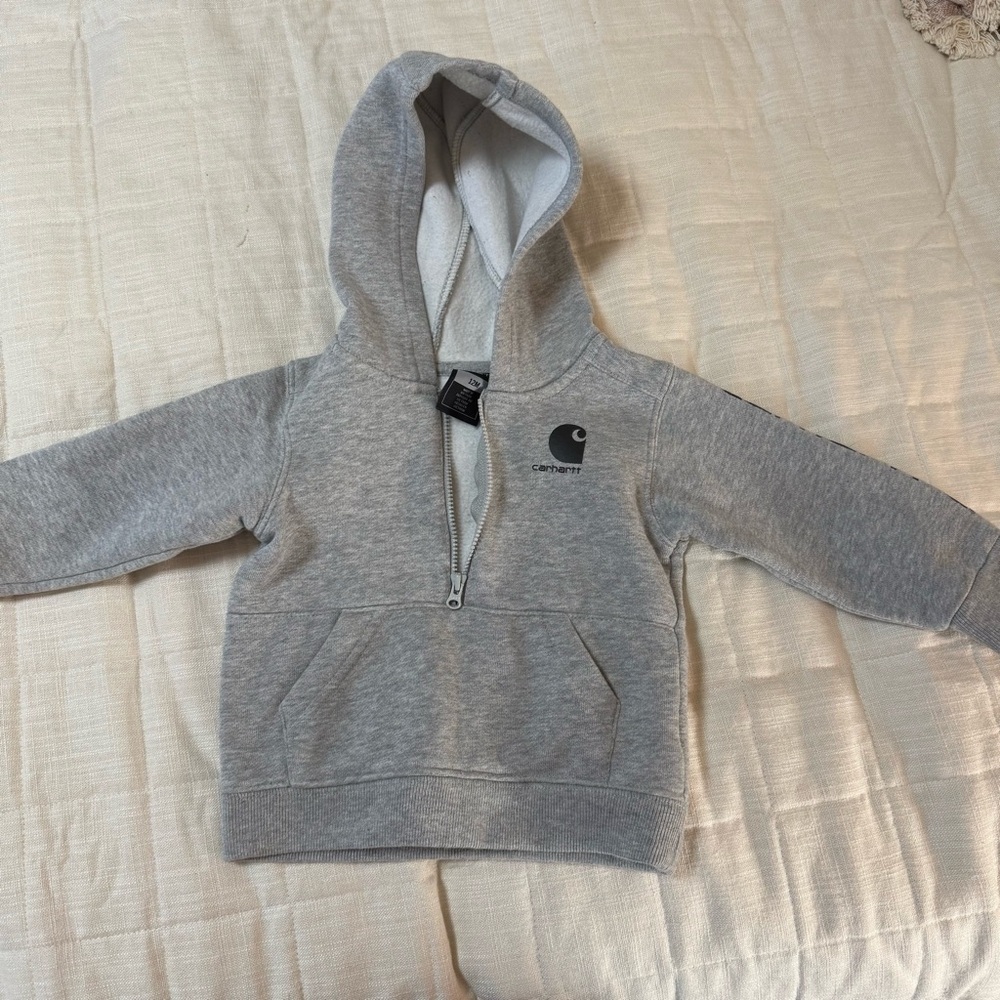 Carhartt Gray Kids Hoodie